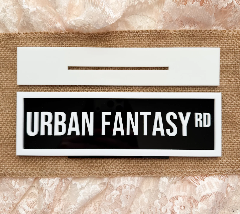 Urban Fantasy Rd Street Sign