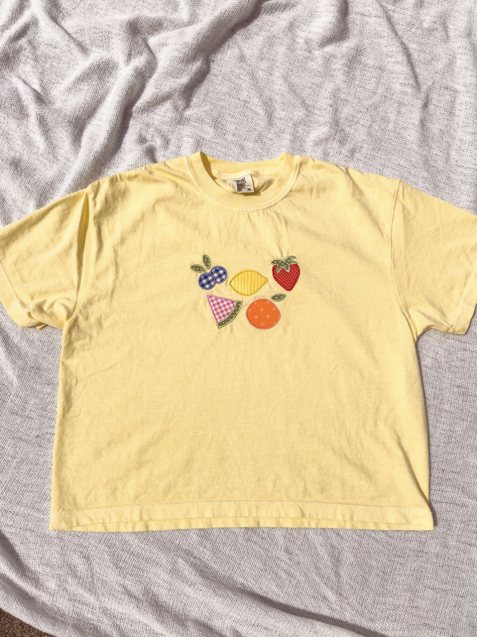 Fruity Embroidered Tee