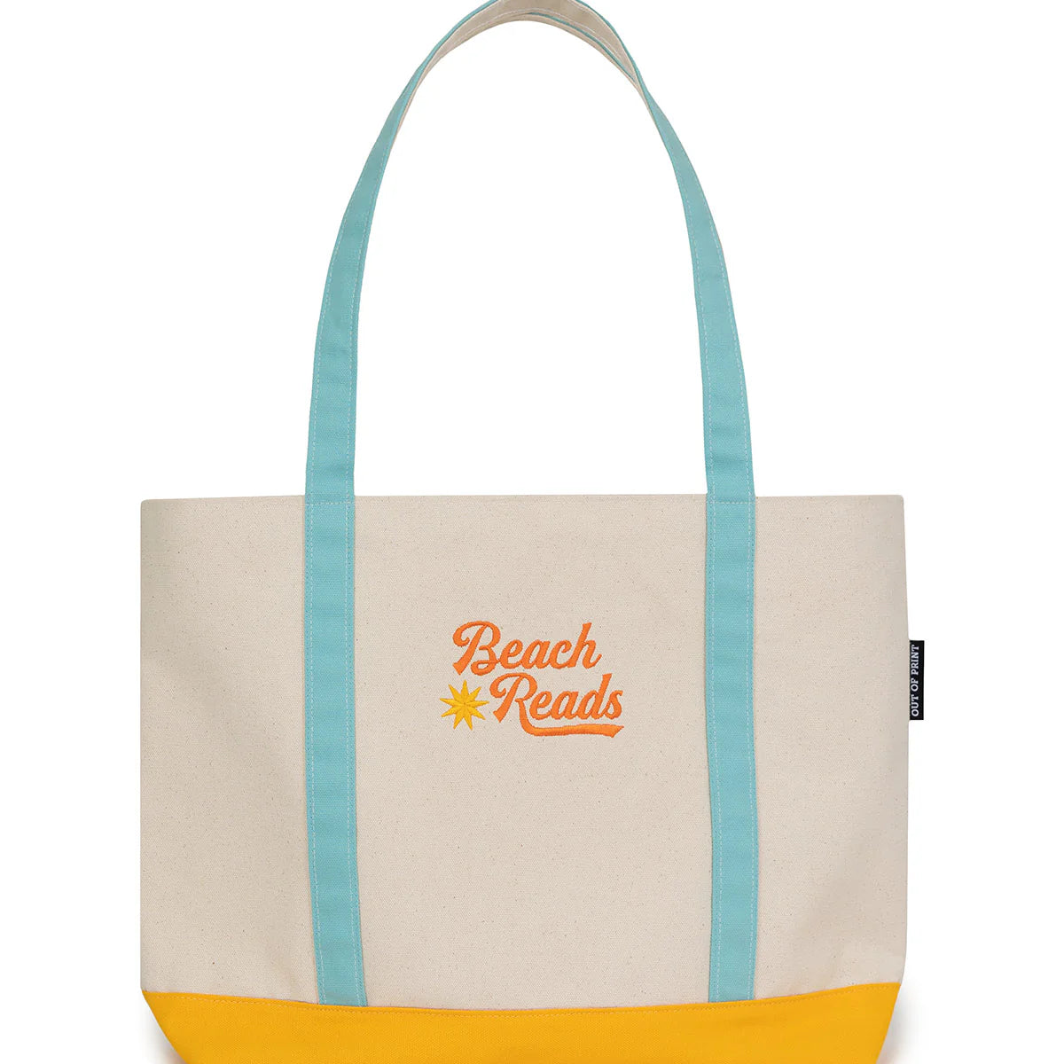 Beach Reads Zippered Boat Tote
