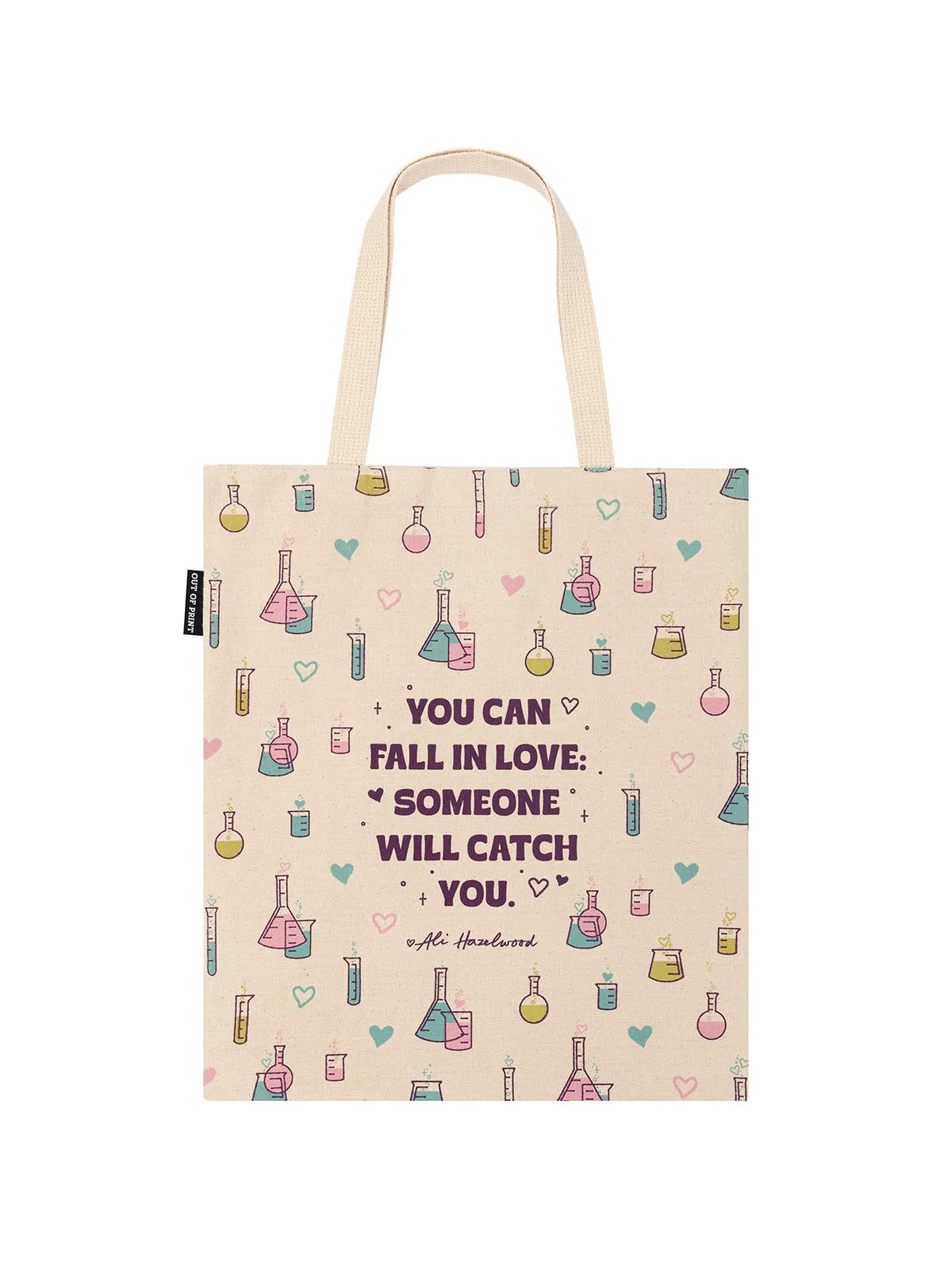 Ali Hazelwood: You Can Fall in Love tote bag - Hopeless Romantic