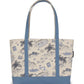 Vacation Vibes large zippered tote