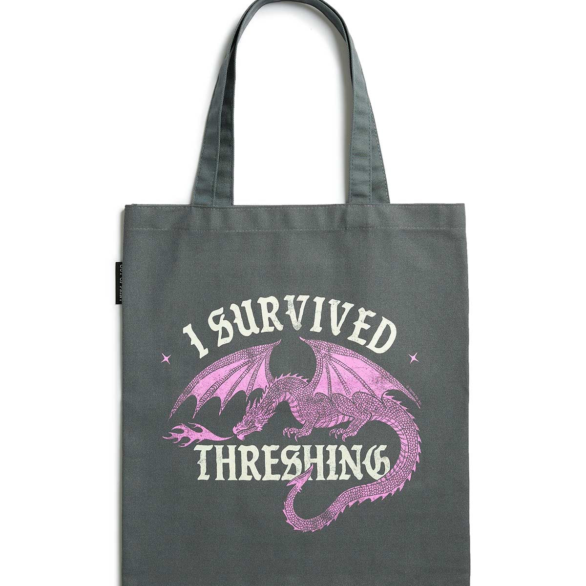 Fourth Wing: I Survived Threshing tote bag