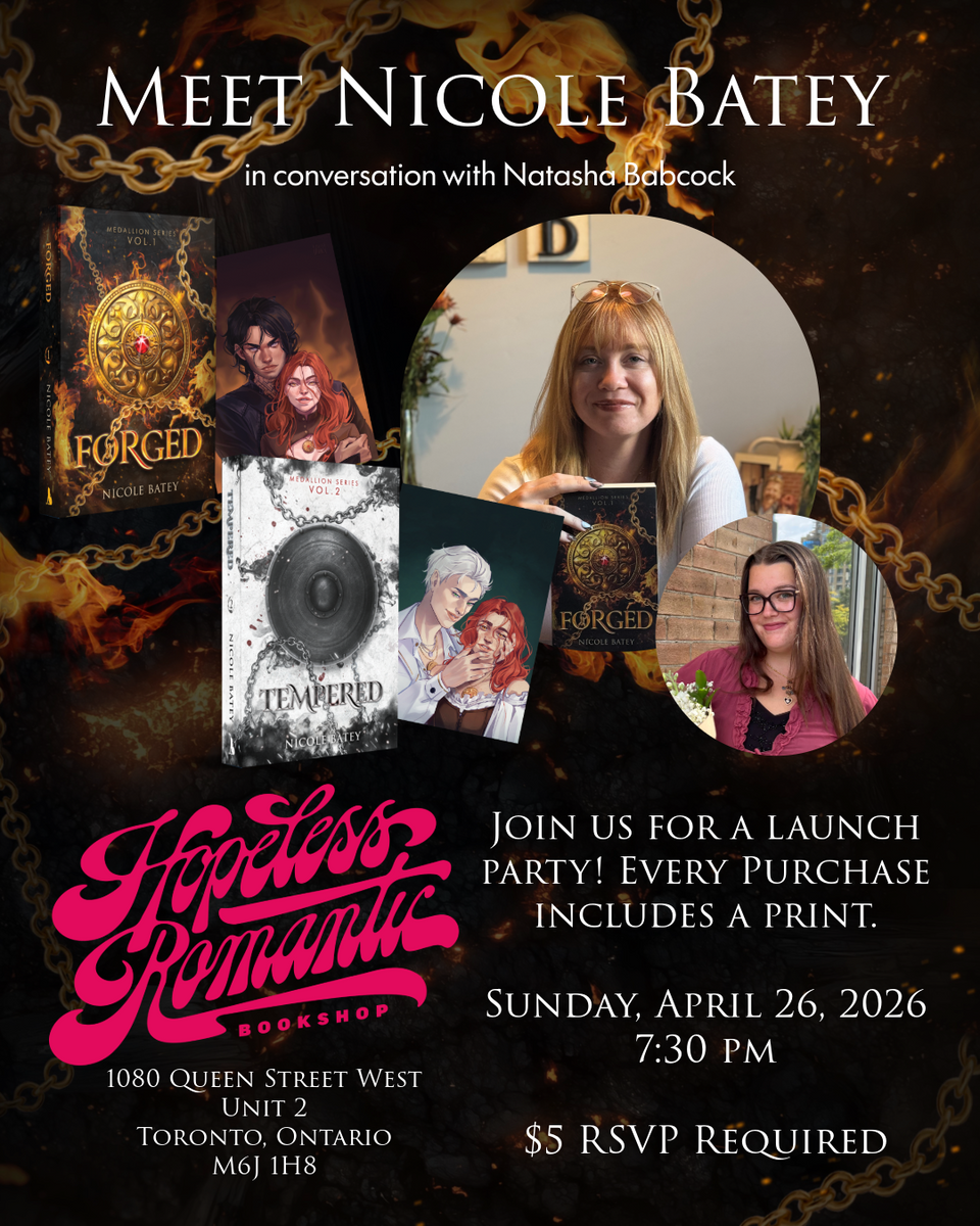 Forged by Nicole Batey: Book Launch Party (April 26, 2026)