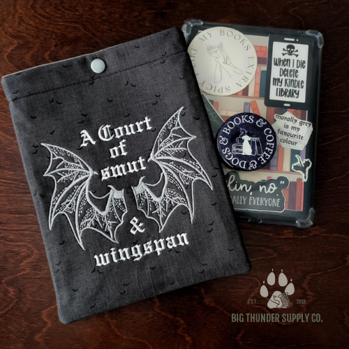 E-Reader Sleeve - Court of Smut and Wingspan