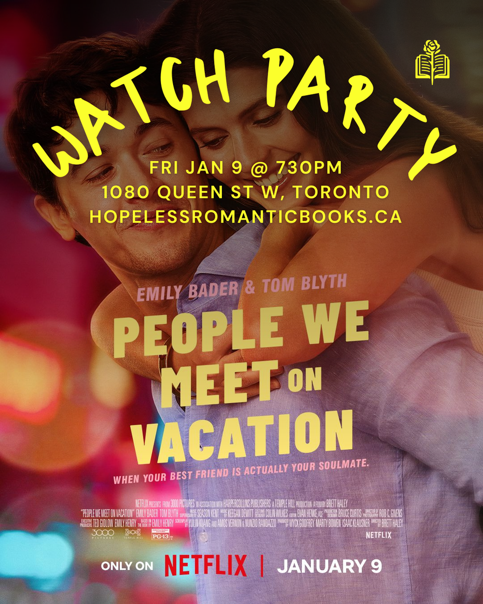 Watch Party: People We Meet On Vacation