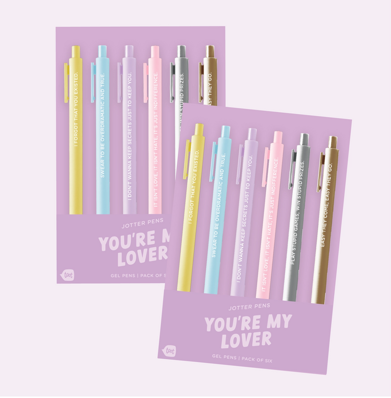 You're My Lover - Gel Pen Set