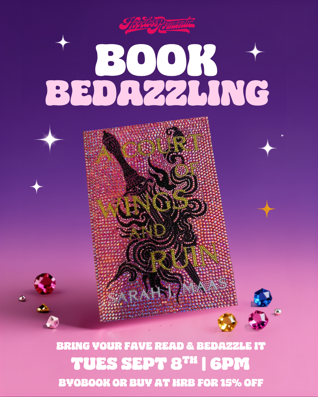 Book Bedazzling