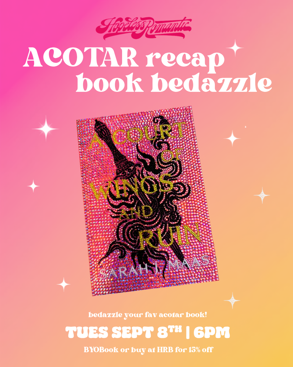ACOTAR Recap Book Bedazzling