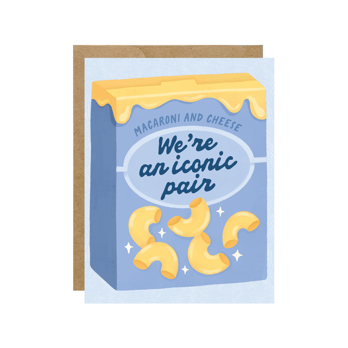 Iconic Pair Mac and Cheese - Birthday Comfort Foodie Card