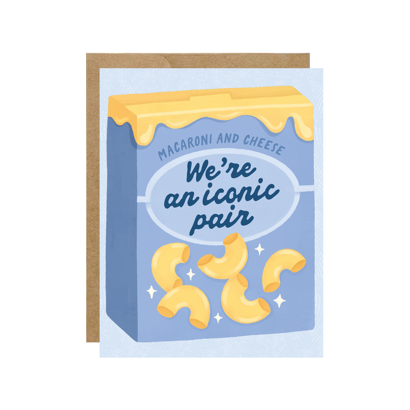 Iconic Pair Mac and Cheese - Birthday Comfort Foodie Card