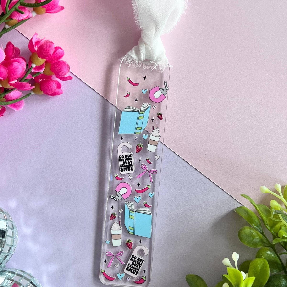 Reading smut bookmark