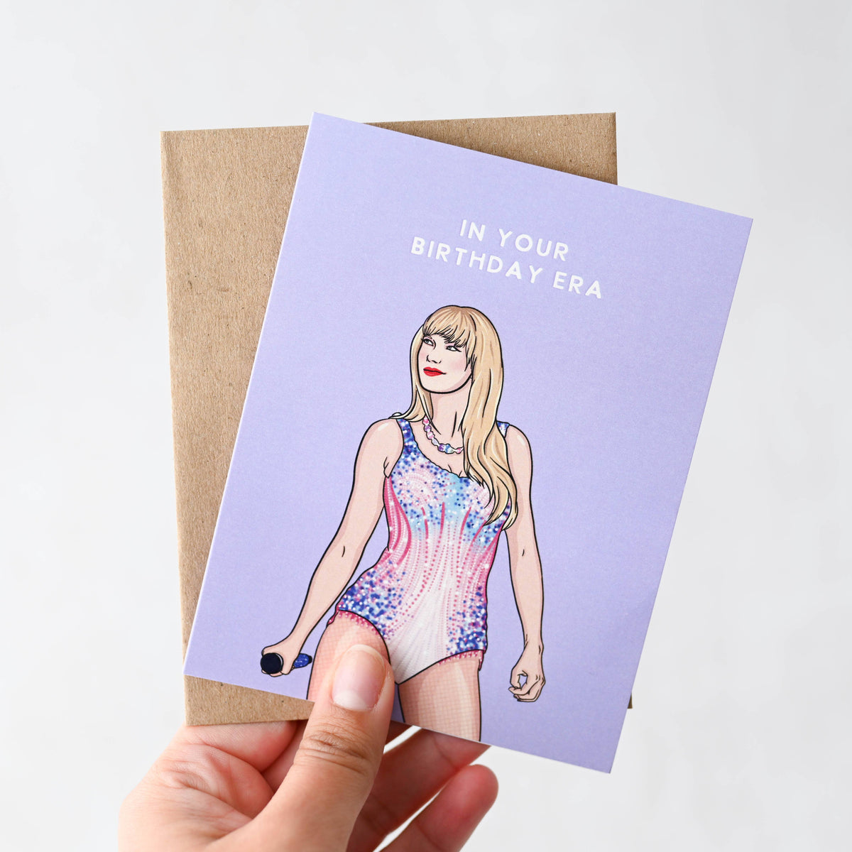 In Your Birthday Era - Tour Pop Culture Birthday Card - Hopeless Romantic