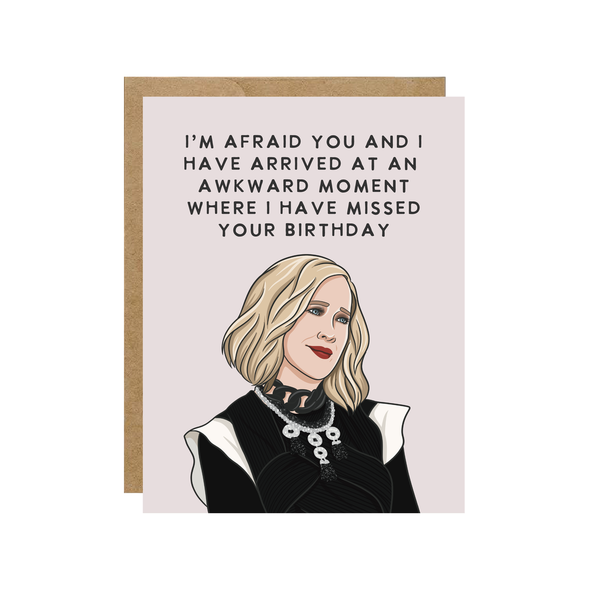Awkward Moira - Pop Culture Card - Hopeless Romantic