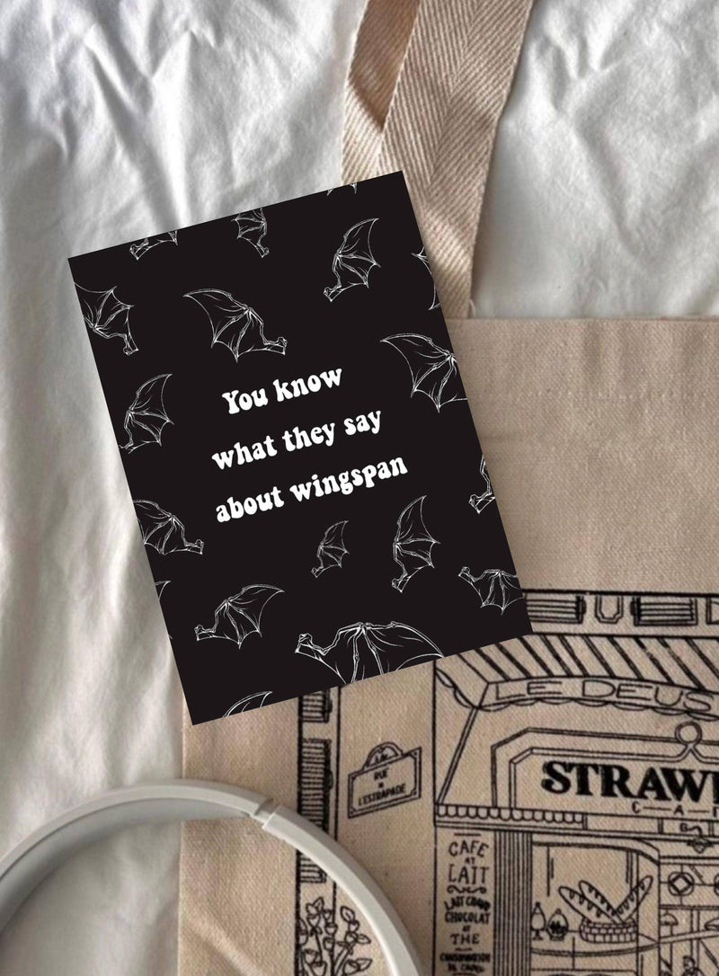 Wingspan ACOTAR Bat Boys Greeting Card