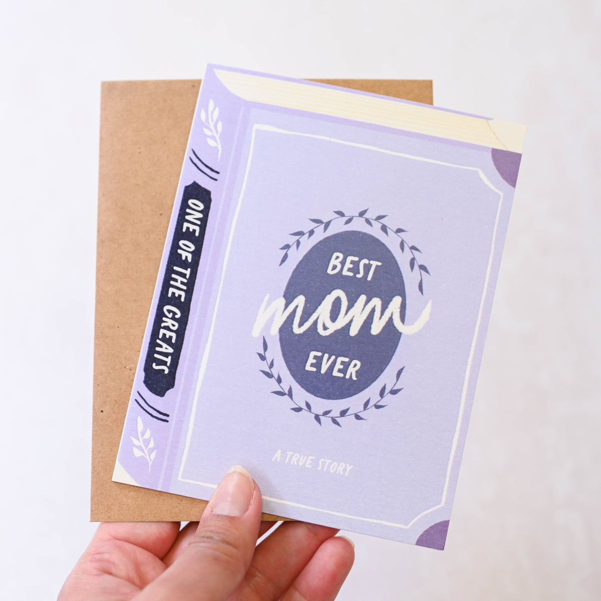 Best Mom Ever: A True Story - Bookish Card - Hopeless Romantic