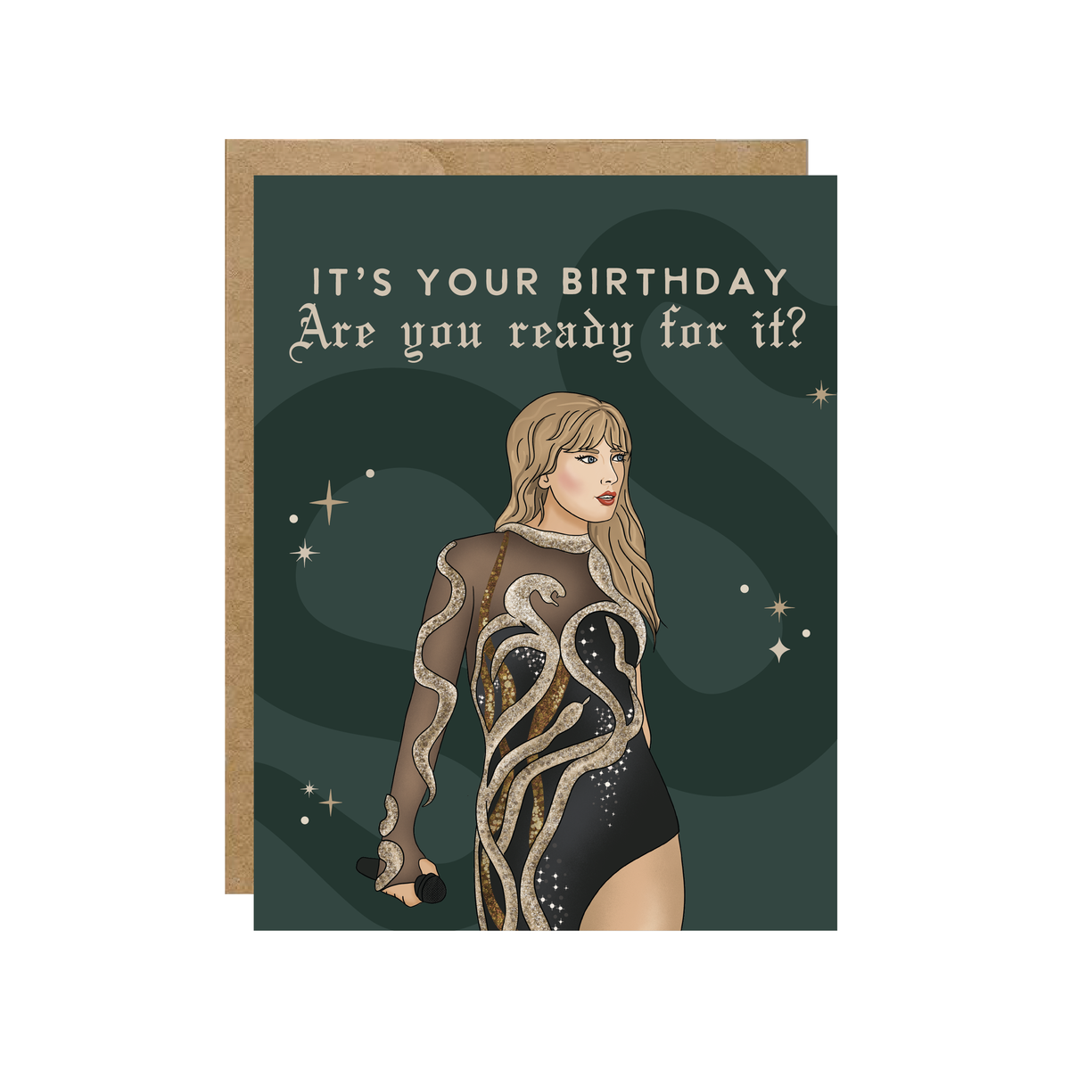 Are You Ready For It? Card - Pop Culture Birthday Card - Hopeless Romantic