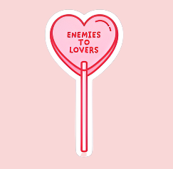 Enemies To Lovers Lollipop Sticker