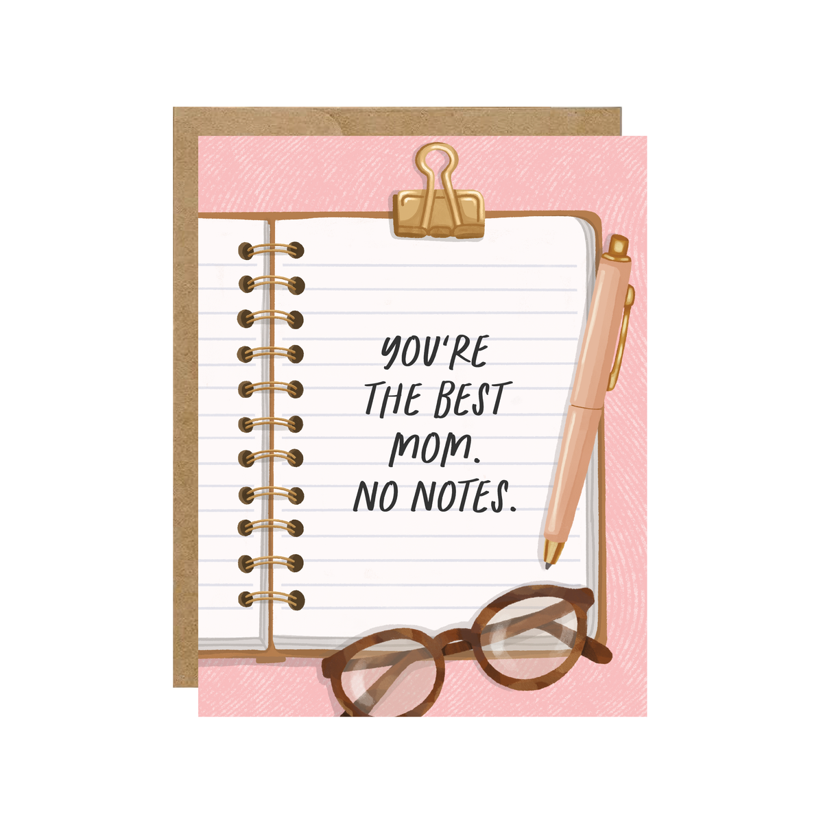 You're The Best Mom, No Notes - Stationery Mother's Day Card
