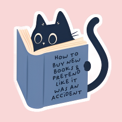 How to Buy New Books Sticker