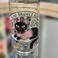 Glass cup I read banned books