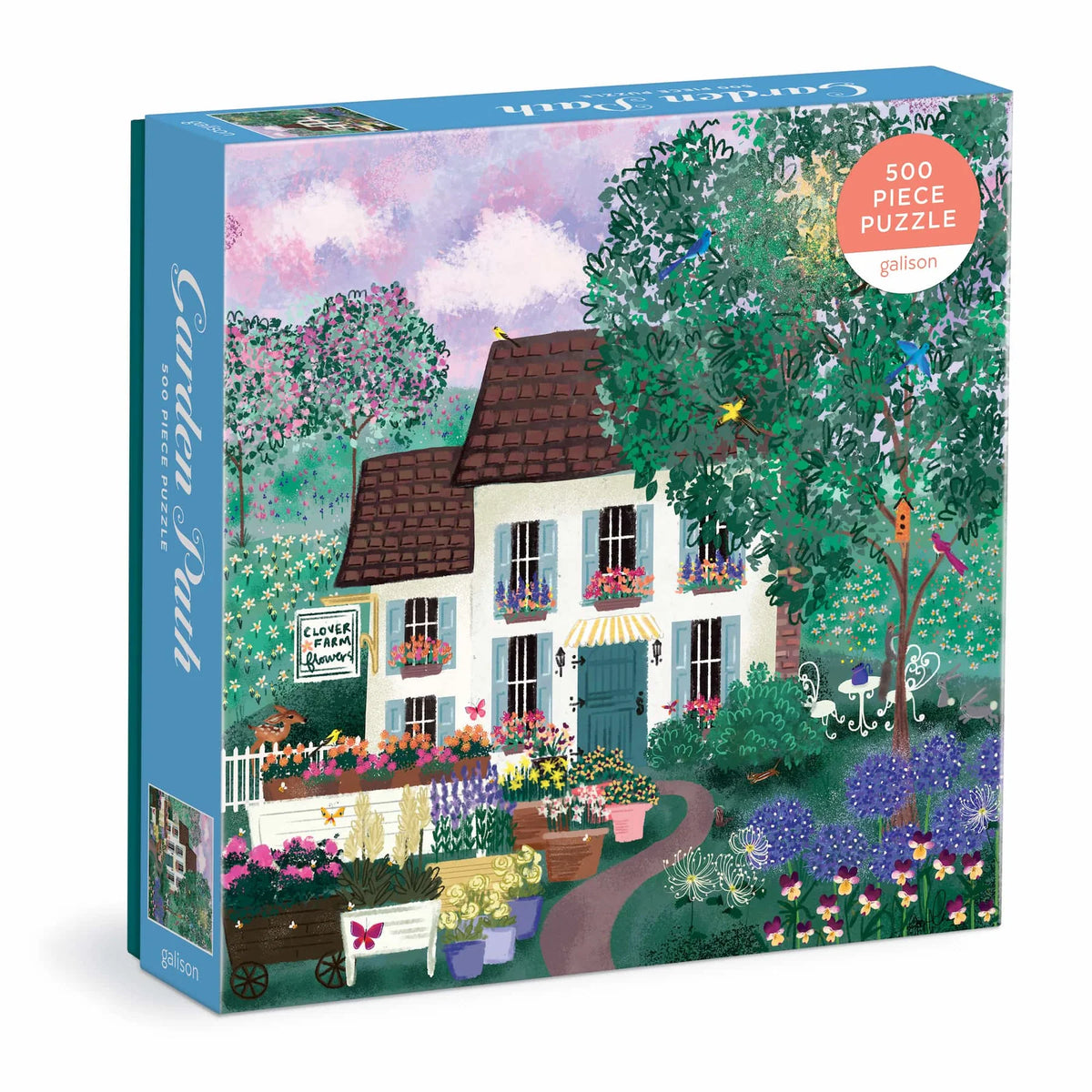 Joy Laforme Garden Path 500 Piece Puzzle - Hopeless Romantic