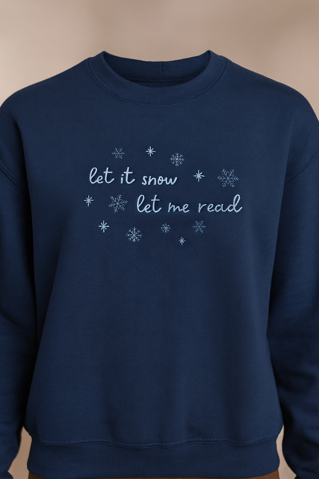 Let It Snow, Let Me Read Sweater