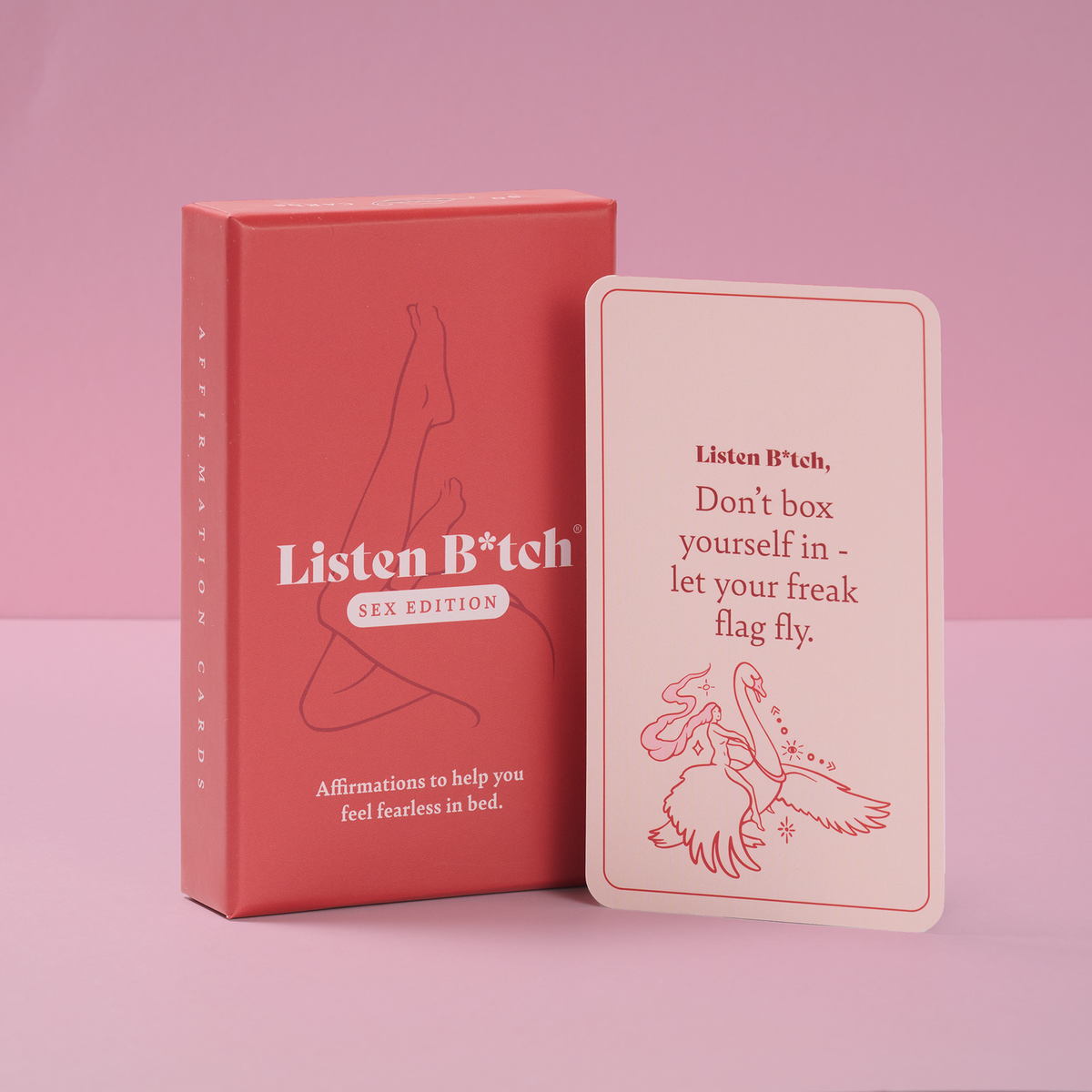 Listen B*tch Affirmation Cards - Sex Edition