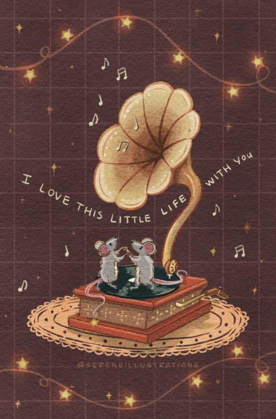 Love This Life with You Greeting Card