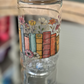 Glass Cup: there is no such thing as too many books