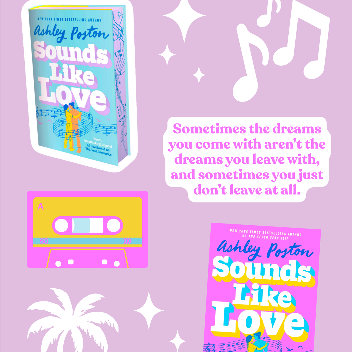 Sounds Like Love SIGNED +free sticker sheet - Hopeless Romantic