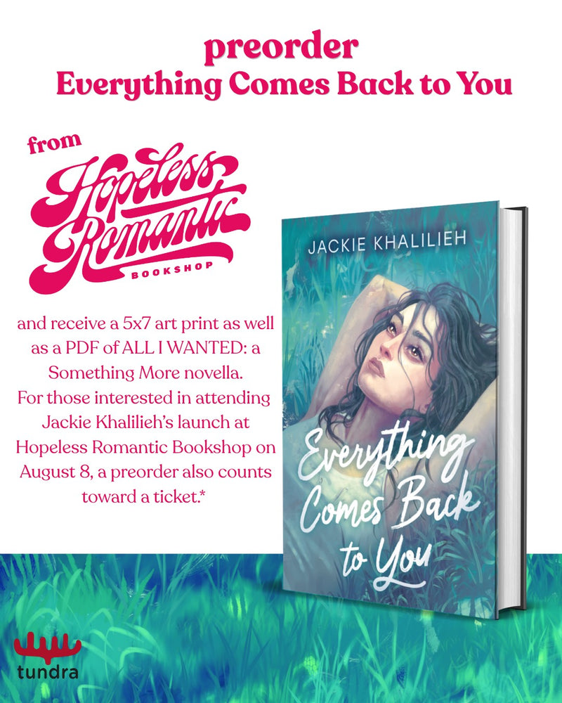 Everything Comes Back to You (Hardcover) (Pre-Order Goodies!!)