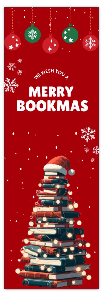 Merry Bookmas Bookmark