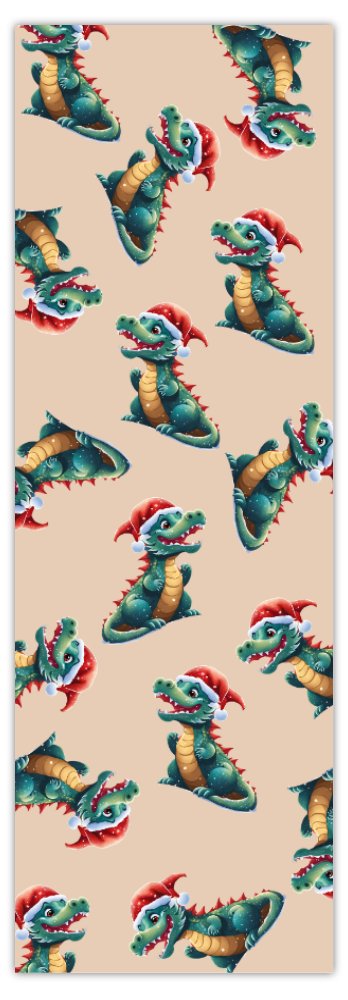 Santa Dragons Bookmark