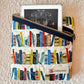 White Bookshelf - Quilted Zippered E-Reader Sleeve