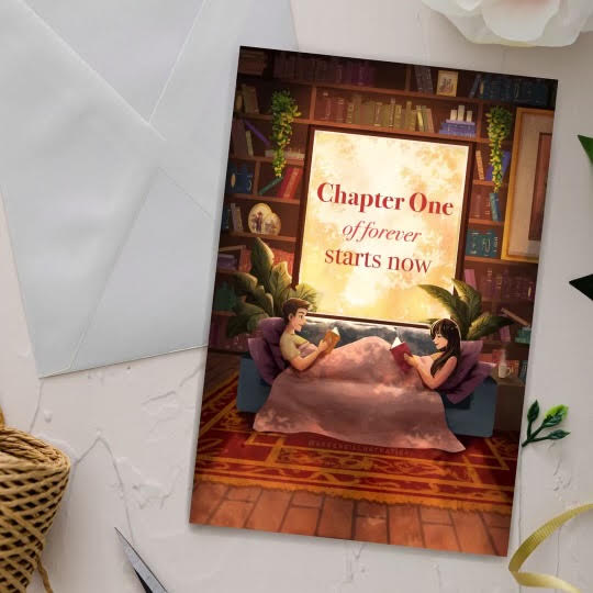 Congrats to Chapter One Greeting Card - Hopeless Romantic