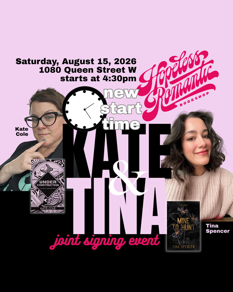 Book Signing with Kate Cole and Tina Spencer (August 15, 2026)