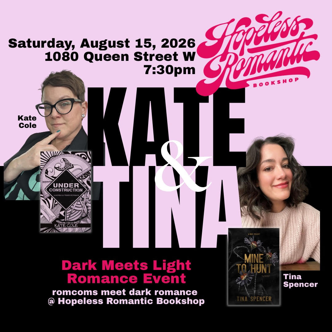 Book Signing with Kate Cole and Tina Spencer (August 15, 2026)