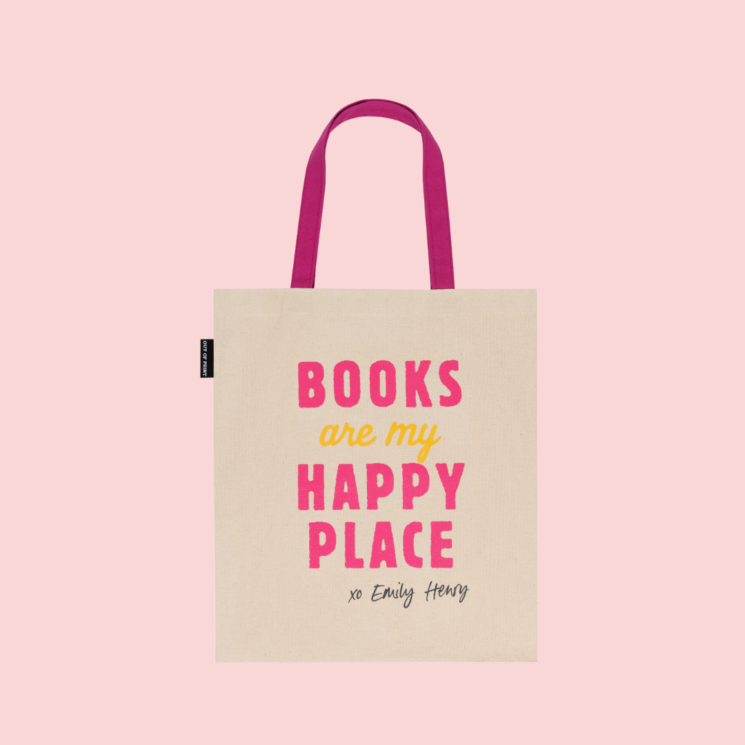 Emily Henry Happy Place Tote Bag - Hopeless Romantic